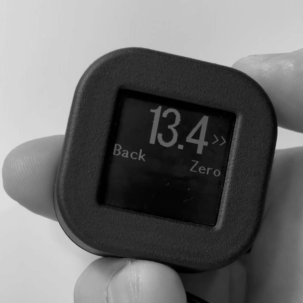 Splitscreen rowing GPS performance monitor computer rate meter. Digital Pitch Gauge