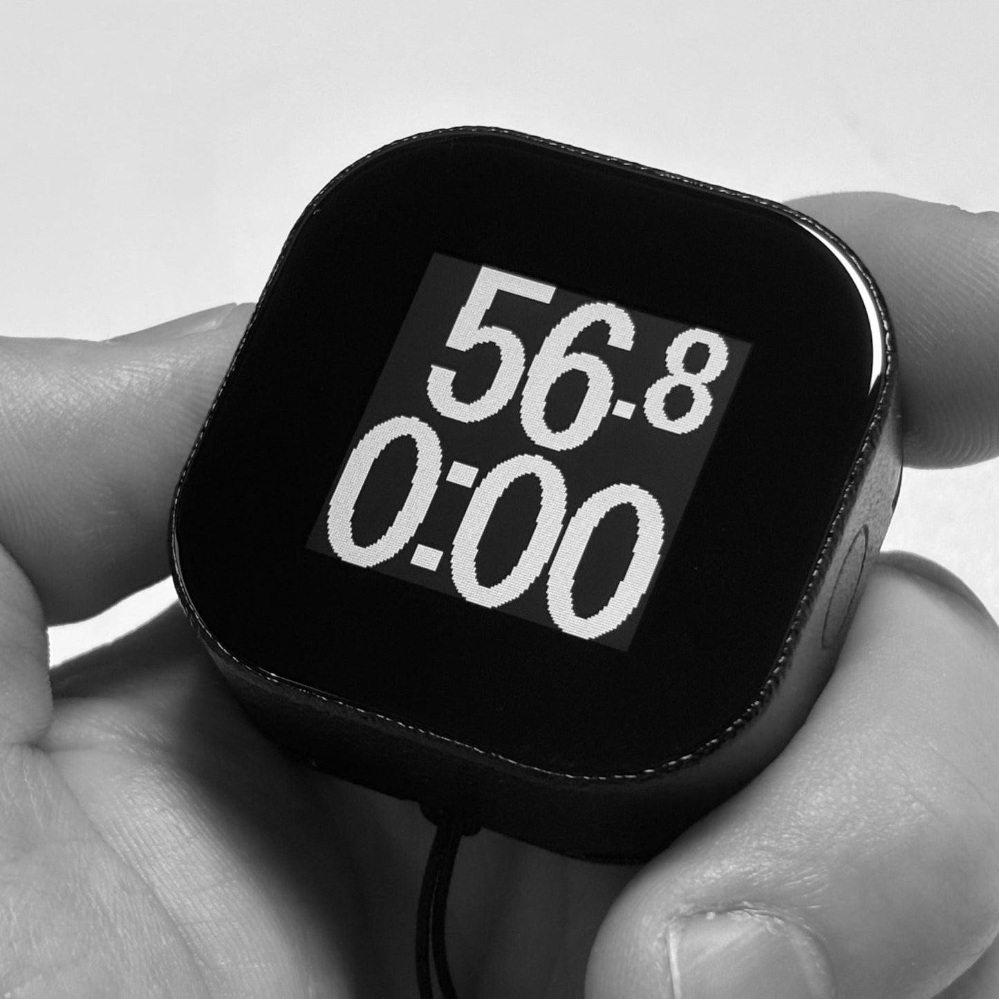 Splitscreen rowing GPS performance monitor computer rate meter.